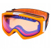 lyžařské brýle BLIZZARD Ski Gog. 933 MDAVZS, neon orange matt, amber2, blue mirror, AKCE