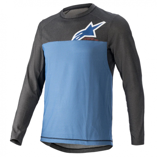 Alpinestars ALPS 8 V2 LS Jersey dres Mid Blue/Black Coral *