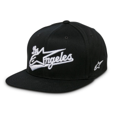 kšiltovka LOS ANGELES HAT, ALPINESTARS (černá/bílá)
