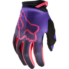 Dětské MX rukavice Fox Yth Girls 180 Toxsyk Glove  Black/Pink