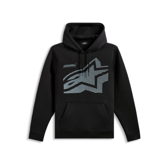 mikina FASTING HOODIE, ALPINESTARS (černá)