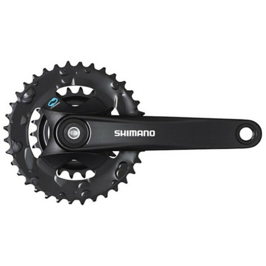 kliky SHIMANO Altus FC-M315, 175mm 36x22, černé, bez krytu, 8,7 speed