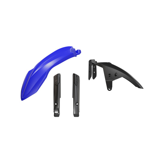 sada předního blatníku a chráničů vidlic YAMAHA Tenere, RTECH (modrá, černá)