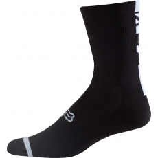 Cyklo ponožky Fox 8 Logo Trail Sock Black Cyklo ponožky Fox 8 Logo Trail Sock Black