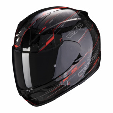 Moto přilba SCORPION EXO-390 BEAT černo/neonově červená Moto přilba SCORPION EXO-390 BEAT černo/neonově červená