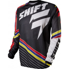 Pánský X dres Shift Strike Stripes Jersey Black Pánský X dres Shift Strike Stripes Jersey Black