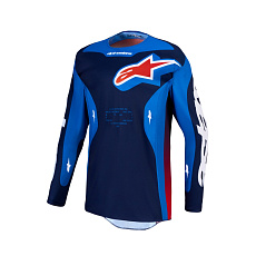dres RACER HUNT, ALPINESTARS (modrá/tmavě modrá/červená) 2027 dres RACER HUNT, ALPINESTARS (modrá/tmavě modrá/červená) 2027
