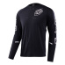 TLD DRES S DLOUHÝM RUKÁVEM SPRINT ULTRA MONO BLACK (35690600)