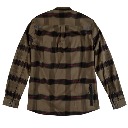 TLD KOŠILE GRIND FLANNEL PlAID DARK PINE (82765000)
