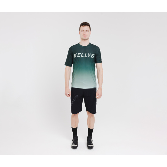 KELLYS Enduro dres  TYRION 2 krátky rukáv green- L