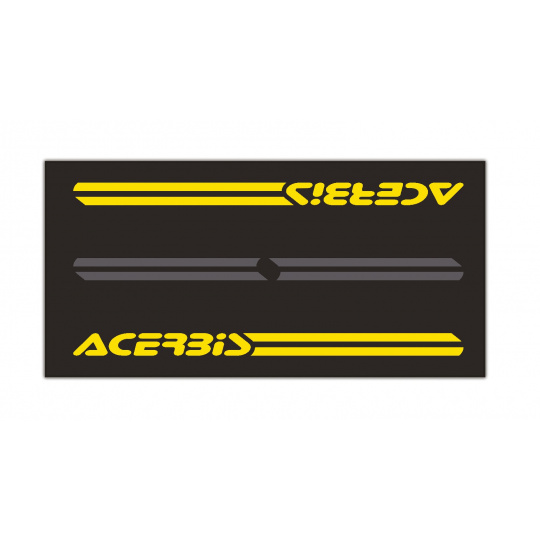 Acerbis koberec pod moto 200x100cm černá/žlutá černá/žlutá