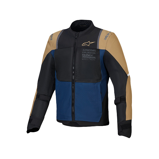 bunda ST-2 AIR, ALPINESTARS (tmavě modrá/tmavá khaki/černá) 2027 bunda ST-2 AIR, ALPINESTARS (tmavě modrá/tmavá khaki/černá) 2027