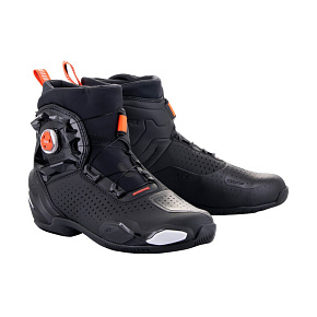 boty SP-2, ALPINESTARS (černé/bílé/červené fluo)