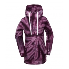 Dámská mikina Volcom Costus P/Over Fleece Purple Dámská mikina Volcom Costus P/Over Fleece Purple