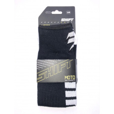 Dětské podkolenky Shift Youth Moto Sock Black/White S/M Dětské podkolenky Shift Youth Moto Sock Black/White S/M