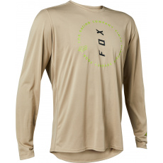 Pánský cyklo dres Fox Ranger Ls Jersey Vert Stone Pánský cyklo dres Fox Ranger Ls Jersey Vert Stone