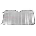 clona sluneční na čelní sklo aluminiová 130x60 cm