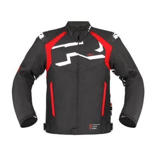 Moto bunda RICHA STRADALE TEX WP bílo/červená