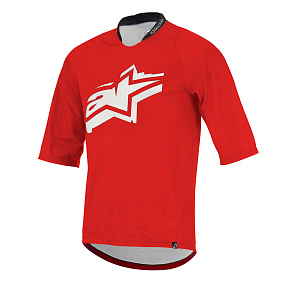 Alpinestars Totem 3/4 Jersey dres Red White - velikost XL Alpinestars Totem 3/4 Jersey dres Red White - velikost XL