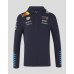 Týmová mikina s kapucí na zip Red Bull Racing F1 tmavě modrá - S