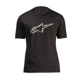 triko AGELESS SHADOW CSF, ALPINESTARS (černá/bílá)