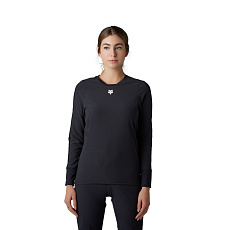 Dámský cyklo dres Fox W Defend Thermal Jersey  Black