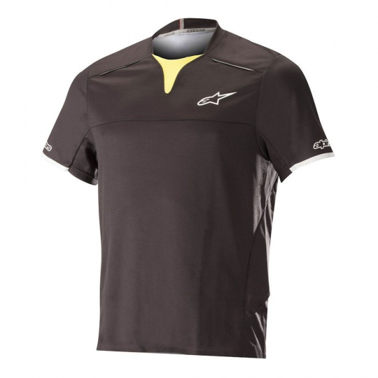 Alpinestars Drop PRO S/S Jersey dres Black Acid Yellow