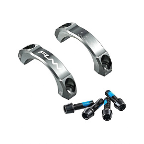 FUNN Equalizer Stem Clamp nahradní víčka 31,8mm - šedá