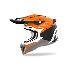 přilba STRYCKER Skin, AIROH (oranžová matná) 2025