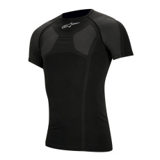Termoprádlo MTB Tech Top Short Sleeve Underwear, ALPINESTARS (černé)