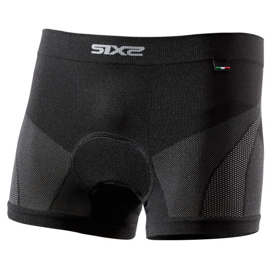 SIXS BOX2 V2 boxerky s vložkou carbon černá