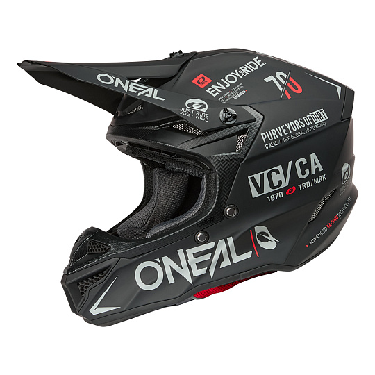 O´Neal přilba 5SRS BRAND černá/šedá O´Neal přilba 5SRS BRAND černá/šedá