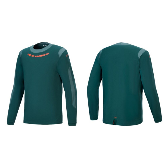 Alpinestars A-Dura DRI Wool L/S Jersey dres - dark pine
