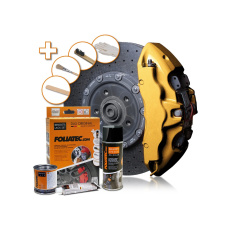 FOLIATEC dvousložková barva na brzdy, barva: hyper gold metallic FOLIATEC dvousložková barva na brzdy, barva: hyper gold metallic