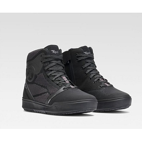 Moto boty XPD MOTO WAY AIRKNIT černo/antracitové Moto boty XPD MOTO WAY AIRKNIT černo/antracitové