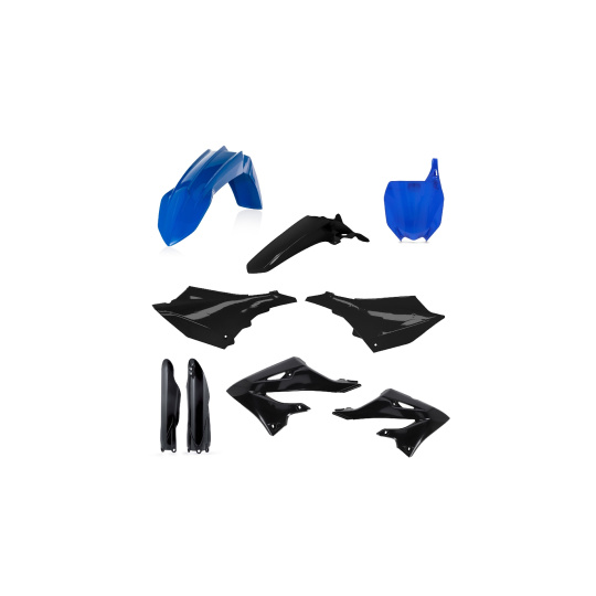 Acerbis plastový full kit pasuje na  YZ 125/250 22/24 černá/modrá