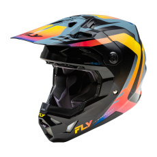 přilba FORMULA CP, FLY RACING - USA (šedá/černá/duhová) přilba FORMULA CP, FLY RACING - USA (šedá/černá/duhová)