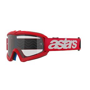 brýle VISION YOUTH BLAZE, ALPINESTARS, dětské (červená, čiré plexi) 2027 brýle VISION YOUTH BLAZE, ALPINESTARS, dětské (červená, čiré plexi) 2027
