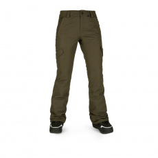 Dámské kalhoty Volcom Bridger Ins Pant Black Military Dámské kalhoty Volcom Bridger Ins Pant Black Military