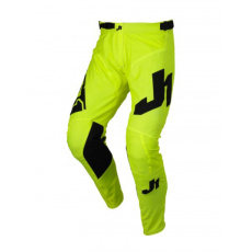 Moto kalhoty JUST1 J-ESSENTIAL fluo žluté