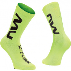 Pánské cyklo ponožky Northwave Extreme Air Sock Yllw Fluo/Black Pánské cyklo ponožky Northwave Extreme Air Sock Yllw Fluo/Black