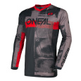 O´Neal dres ELEMENT ROLLER šedá/červená
