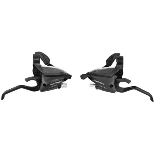 řazení SHIMANO Altus ST-EF500-7L černé, 3x7 speed, pár, v krabičce