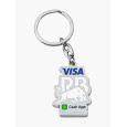 Kovová klíčenka Visa Cash App RB s logem