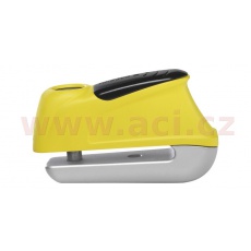 zámek na kotoučovou brzdu s alarmem 350 Trigger Alarm (průměr třmenu 10 mm), ABUS (žlutý)