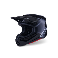 přilba SM7 SOLID, ALPINESTARS (černá) 2026